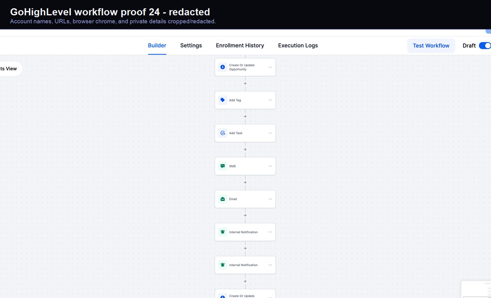 GoHighLevel appointment automation screenshot 24